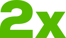 2X